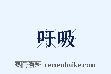 吁吸是什么意思的图片